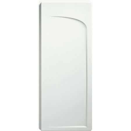 STERLING Showers Ensemble 1-1/4 in. x 35-1/4 in. x 72-1/2 in. 2-Piece Direct-to-Stud Shower End Wall Set in White 72205100-0