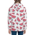 thumbnail image 6 of Rocae Watermelon for Zip Up Hoodies for Teen Sweatshirt with Hood-Small, 6 of 6