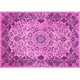 thumbnail image 1 of Ahgly Company Indoor Rectangle Medallion Pink Traditional Area Rugs, 3' x 5', 1 of 4