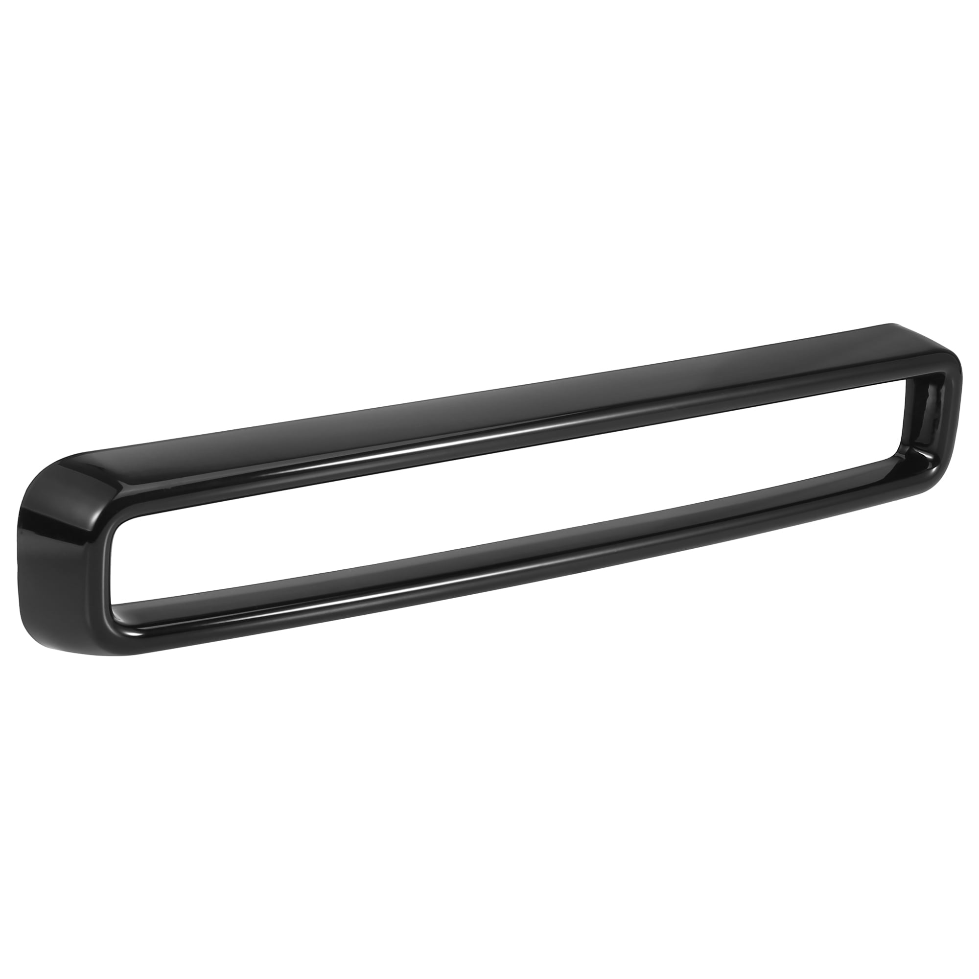 Unique Bargains 1 Set Black Front Grill Insets Trim Cover for Dodge Challenger 2015-2020