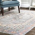 thumbnail image 2 of nuLOOM Vintage Sharron Medallion Fringe Area Rug or Runner, 2 of 5