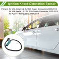 thumbnail image 3 of Sensores de golpe de encendido Unique Bargains No.07K905377C para VW Jetta L5 2.5L con conector verde 2006-2014, 3 of 6