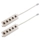 thumbnail image 1 of 2X Beige RJ11 6P4C Macho Clavija A 5 Puertos 6P2C Hembra Enchufe Adaptador de Divisor de Telefonica, 1 of 5