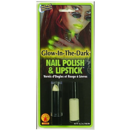 Glow Nail Polish And Lipstick Rubies 18266