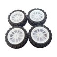 thumbnail image 2 of 1, 10 Pneus de Roue de Voiture RC Remplacent les Pièces de Rechange Pratiques à Installer et à Utiliser Style C, 2 of 8