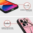 thumbnail image 4 of CoverON Design For Apple iPhone 14 Pro Phone Case, Flexible Rubber Slim TPU Cover, Pink Camouflage, 4 of 8
