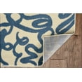 thumbnail image 4 of Capri Sasha Cream Rug 43 x 73 Transitional Pattern Easy Care Polypropylene, 4 of 6