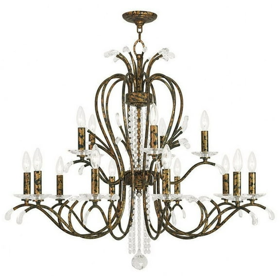 Livex Lighting - Serafina - 8 Light Chandelier in French Country Style - 33