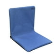 thumbnail image 4 of Asiento plegable para exteriores, tapete para sentarse, estructura ajustable, cojín portátil con respaldo, asiento de estadio para eventos deportivos Azul, 4 of 8