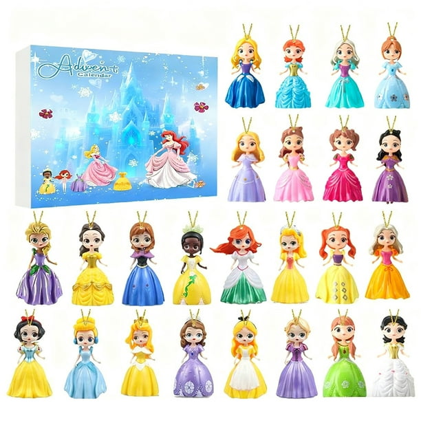 Calendario Adviento 2025 Princesa Fun Play Party Favor Los Regalos Navidad (a)