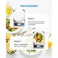 thumbnail image 4 of RENPHO Digital Food Scale with Nutritional Calculator, Smart Food Kitchen Scale, Food Weight Scale Grams and Ounces for Weight Loss, Calorie, Macro a, 4 of 8