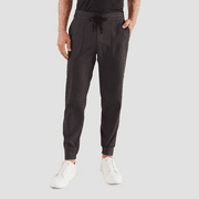 Haggar H26 Men's Athletic Fit Skinny Jogger Pants - Dark Gray, Large