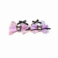 thumbnail image 4 of Anime Kuromi Hair Bow Clip Cartoon Bow Knot Barrette Hair clips Accessories for Women Girls, 4 of 7