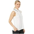 thumbnail image 2 of Nike Golf Dry Victory Sleeveless Polo Solid White/Black/Black, 2 of 3