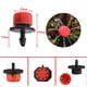 thumbnail image 2 of Aspersores de riego por goteo, ajustables en 360 grados para el sistema de riego, la velocidad de riego lenta garantiza la absorción completa de la zona de la raíz, limpieza automática para un, 2 of 5