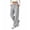 Gray #138, variant on Women's Baggy Sweatpants Wide Leg Soft Lounge Bottoms Drawstring Waist Side Pockets Relaxed Fall Workout Pants, 2XL