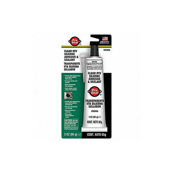 Stens Clear RTV Silicone Gel Adhesive & Sealant 3 oz