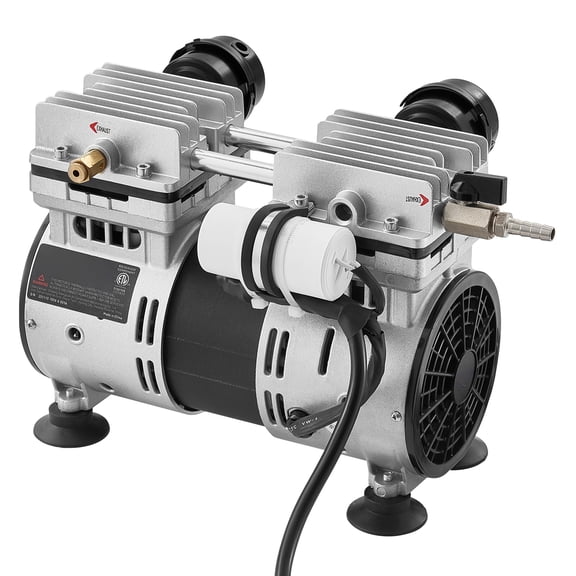 KFFKFF Pond Aerator, 6.7CFM 1 HP Air Compressor, Suitable for Ponds up to 3 Acres, Overheat Protection & Anti-Backflow Valve, 745W Motor for Water Oxygen Circulation