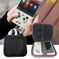 thumbnail image 2 of Storage Bag for Powkiddy v10 Handheld Game Console, Travel Case Work with Powkiddy V10 Game Console, Can Be Put Charging Cable - black, 2 of 8