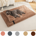 thumbnail image 2 of Cama cálida y calmante para perros con almohada, alfombrilla esponjosa de felpa para perros con funda lavable extraíble para perros y gatos grandes, medianos y pequeños, 2 of 4