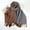 Khaki, variant on Fashion Women Warm Comfy Casual Regular Solid Scarf Accesorios de ropa cómodos
