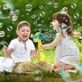thumbnail image 4 of Máquina de burbujas, pistola de burbujas automática portátil, juguete soplador de burbujas de jabón para niños de 3 años, idea de regalo para niños y niñas oso de fresa Electrónica, 4 of 5