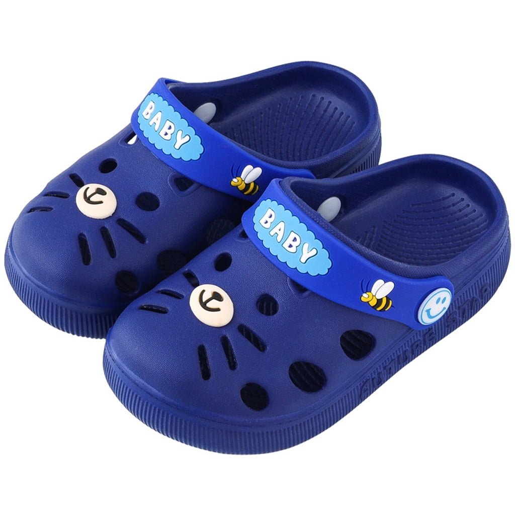 Boys Caterpillar Slippers Girls Lightweight Summer Beach Sandals for Toddlers Slip On Water Shoe Kids Classic Clog