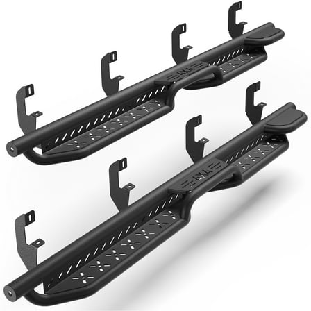 POFENZE Running Boards Compatible with 2019-2025 Chevy Silverado & GMC Sierra 1500 Side Steps for 2020-2025 Chevrolet Silverado/GMC Sierra 2500HD 3500HD Crew Cab