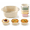 Khaki, variant on Baking Dishes for Oven, Small Ceramic Baking Dishes