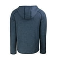 thumbnail image 3 of Men's-Cutter & Buck  Heather Navy New England Revolution Mainsail Full-Zip Hooded Jacket, 3 of 3