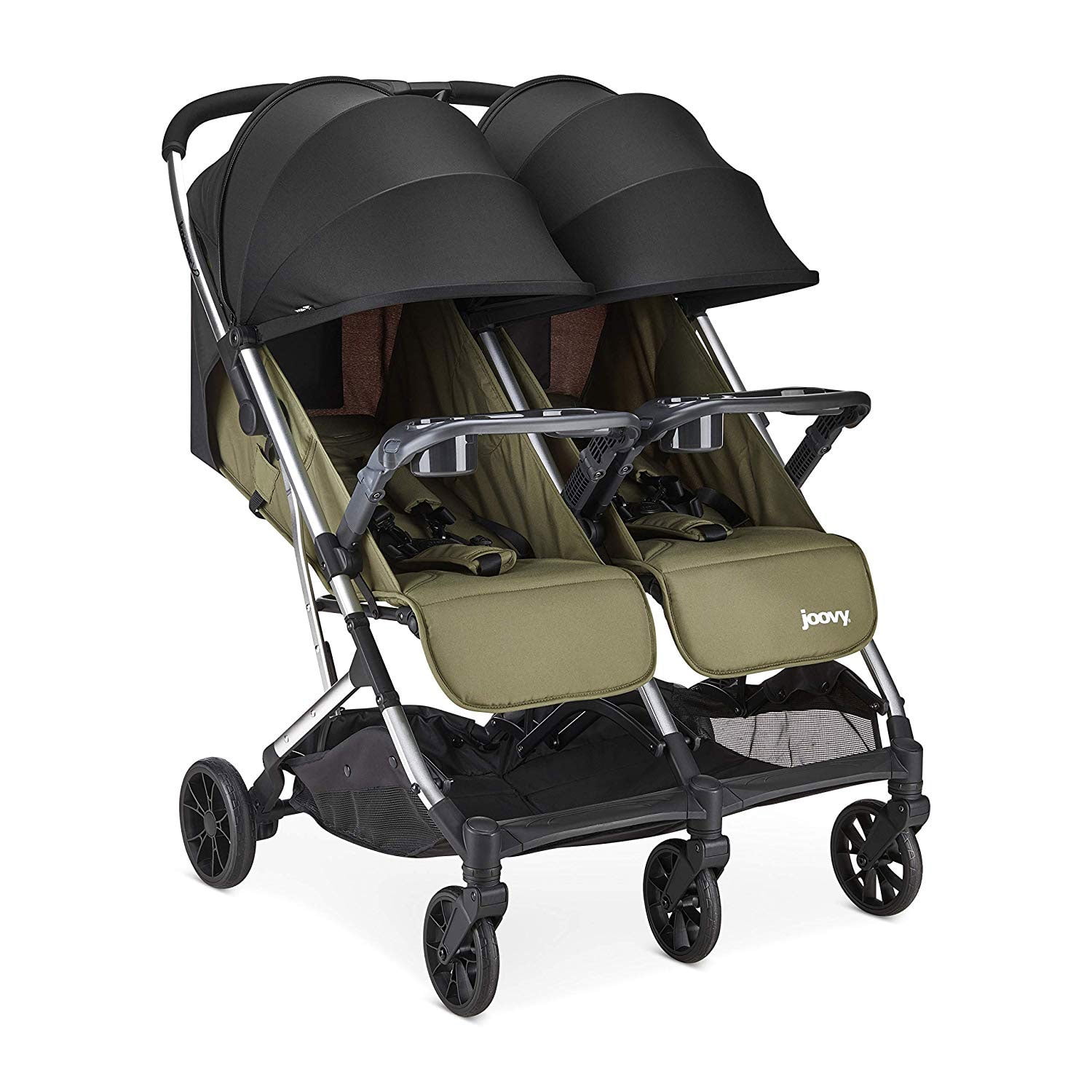 Joovy 8232 Kooper X2 Double Folding Adjustable Recline Portable