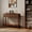 Walnut, variant on JXXRZ 31.5" Console Table with 2 Drawers, Wave Design Sofa Table for Entryway, Hallway, Living Room, Bedroom, Office, Brown