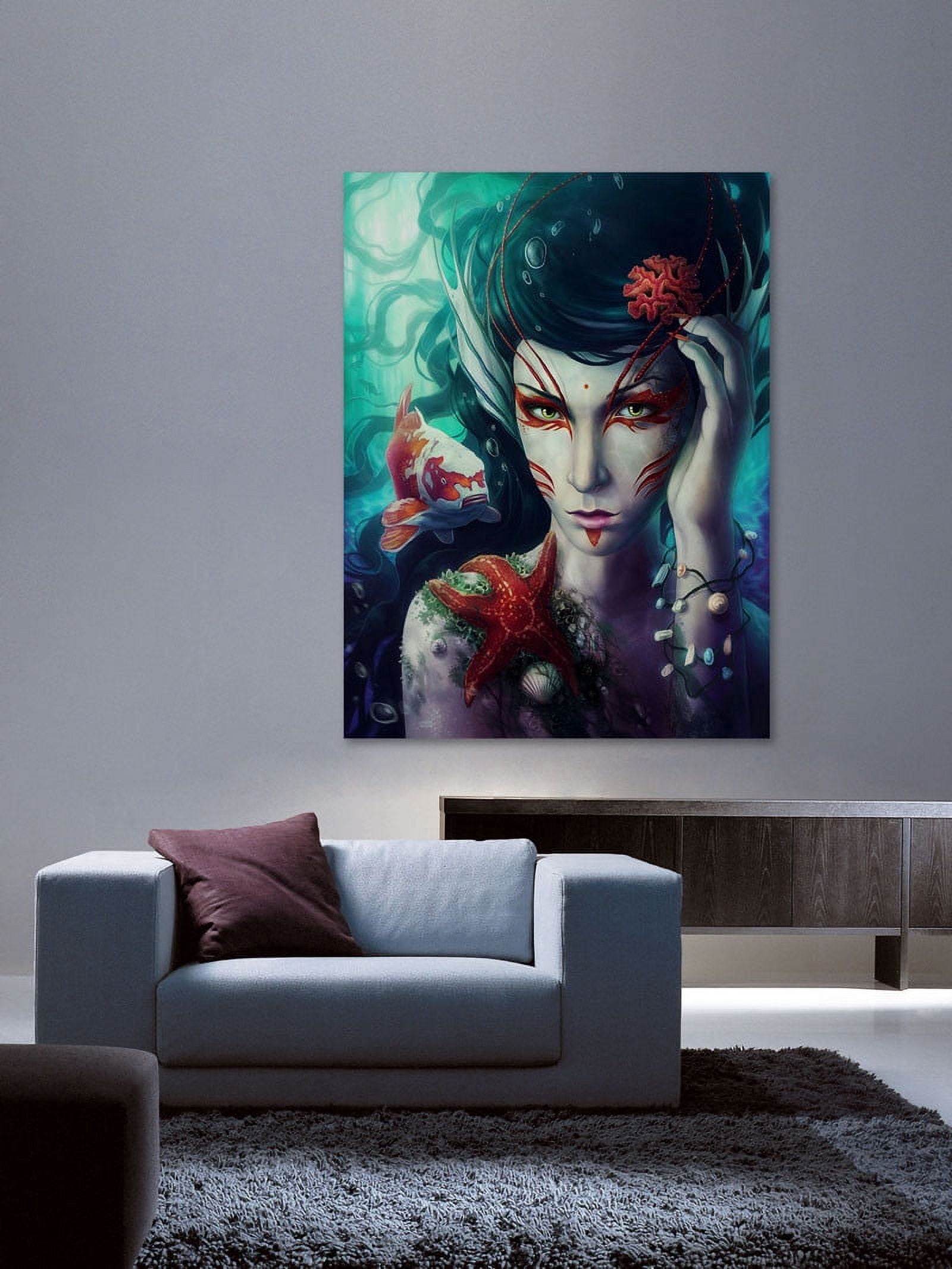 Marmont Hill "The Deep is Mine" Painting Print on Canvas
