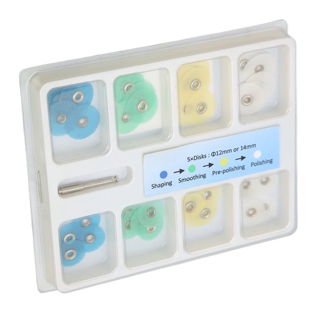 Finition Dentaire Disques de Polissage, Disques de Polissage Dentaire 40pcs Disques de Polissage Dentaire Disque de Roue de Polissage Dentaire Fiabilité Exceptionnelle