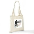 thumbnail image 6 of CafePress - Cat And Books 2 Tote Bag - Unisex Canvas Tote Bag, Beige, 1-Piece, 6 of 6
