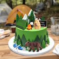 thumbnail image 4 of Decoración para tartas de camping, 13 unidades, para fiesta de cumpleaños, 4 of 5