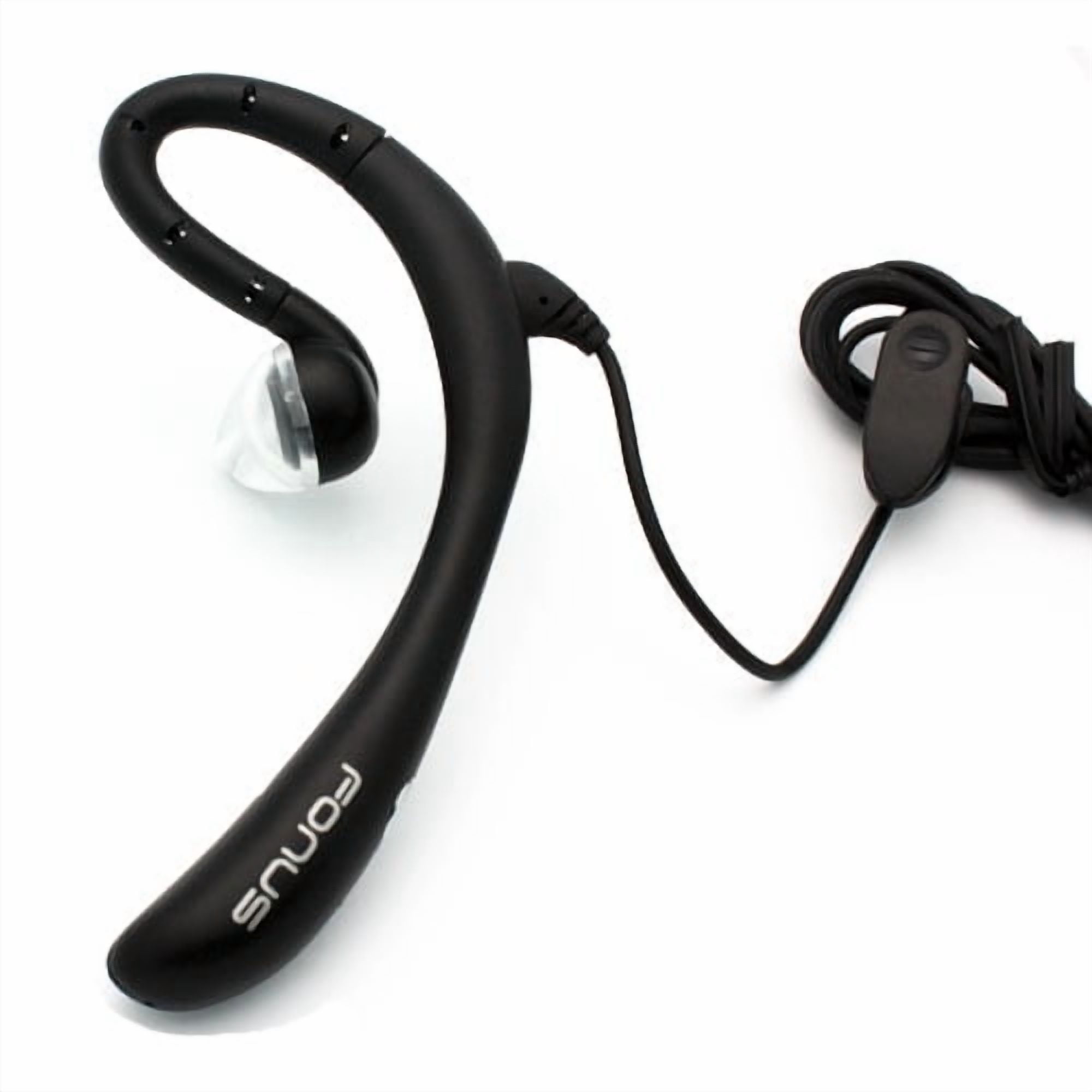 Wired Mono Headset Earphone w Mic for Motorola Moto G 5G (2022)/Moto G 5G (2023)/Moto 5G (2024)/Moto 5G (2025) - Headphone 3.5mm Single Earbud Hands-free Microphone Over-the-ear