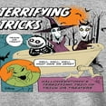 thumbnail image 3 of Disney - The Nightmare Before Christmas - Terrifying Tricks - Toddler & Youth Long Sleeve Graphic T-Shirt, 3 of 5