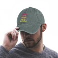 thumbnail image 4 of It's Weird Being The Same Old People Gray Hat Adjustable Funny Fashion Unisex Baseball Cap for Men Women, 4 of 7