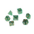 thumbnail image 1 of 7X Polyhedral Dice 16mm for Dungeons and Dragons DND MTG Table Games Green, 1 of 5