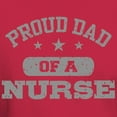 thumbnail image 3 of CafePress - Proud Dad Of A Nurse Dark T Shirt - Men's Classic Graphic Cotton T-Shirt, 3 of 4