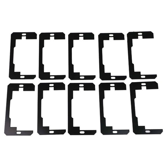 Electrical Box 10.67*5.6Cm Outlet Spacer Metal Gasket Recessed Outlet Leveler Rust-Proof Material Standard Outlet Fit