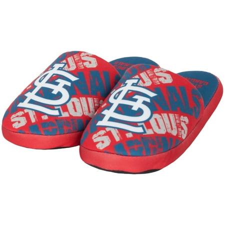 St. Louis Cardinals Digital Print Slippers - Red