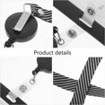 thumbnail image 4 of 10 Ensembles de Manchons pour Badge Manchon Transparent pour Porte-Badge Manchon pour Carte Manchon pour Badge Nominatif avec Lanière, 4 of 9