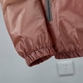 thumbnail image 5 of Kids Long Sleeve Zipper Hooded Sun Protection Cardigan, Thin Breathable Light Outerwear for Summer Outdoor Sports Unisex Boys Girls Anti-UV Jacket Orange 11-12 Years, 5 of 7
