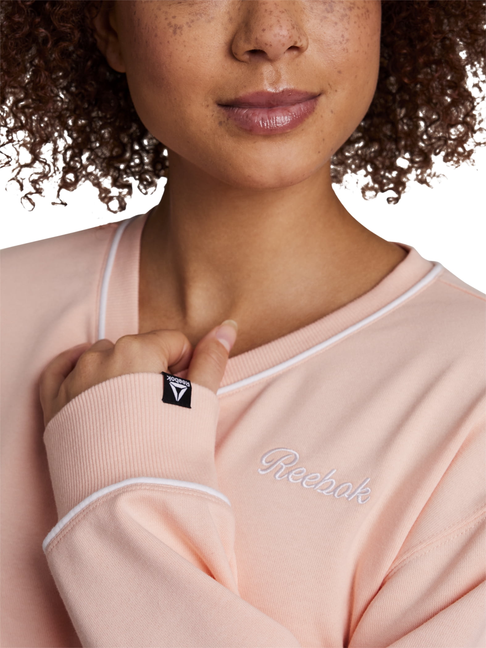 Reebok Courtside Oversize Meet & Greet Crew, Sizes XS-4X