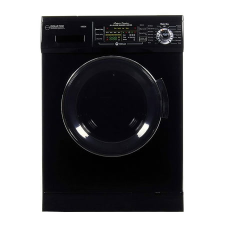 Equator Pro Compact 110V Vented/Ventless 13 lbs Combo Washer Sensor Dry Black