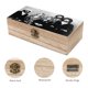 thumbnail image 3 of Fleetwood Mac Caja Organizadora de Madera Rústica - Caja Decorativa Multifuncional para Escritorio, Hogar, Oficina, Joyas y Manualidades, 3 of 6