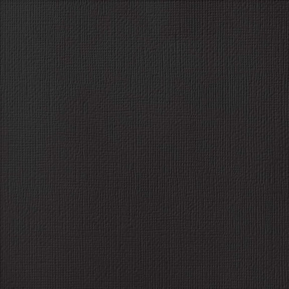 AMC Cardstock 12x12 Textured Black (pack of 25)