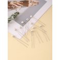 thumbnail image 4 of Horquillas para el pelo de flores para mujer, horquillas para el pelo de boda con cristal, diferentes estilos, 3 piezas (30 individuales), accesorios de joyería para el cabello, 4 of 5